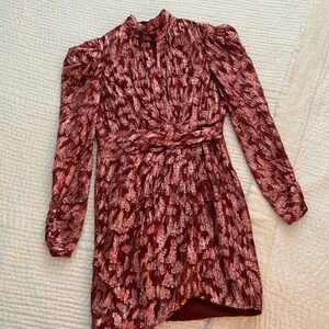 Gorgeous Jonathan Simkhai Metallic Vine Dress